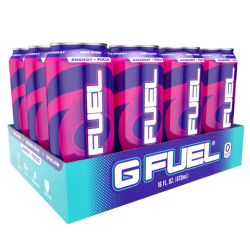 (12 Cans) G Fuel FaZeberry, Sugar Free Energy Drink, 16 fl oz